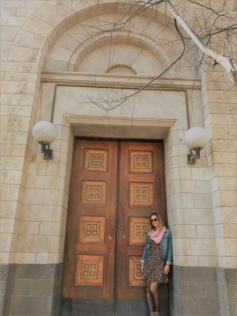 פורים בירושלים - בית הדואר המנדטורי