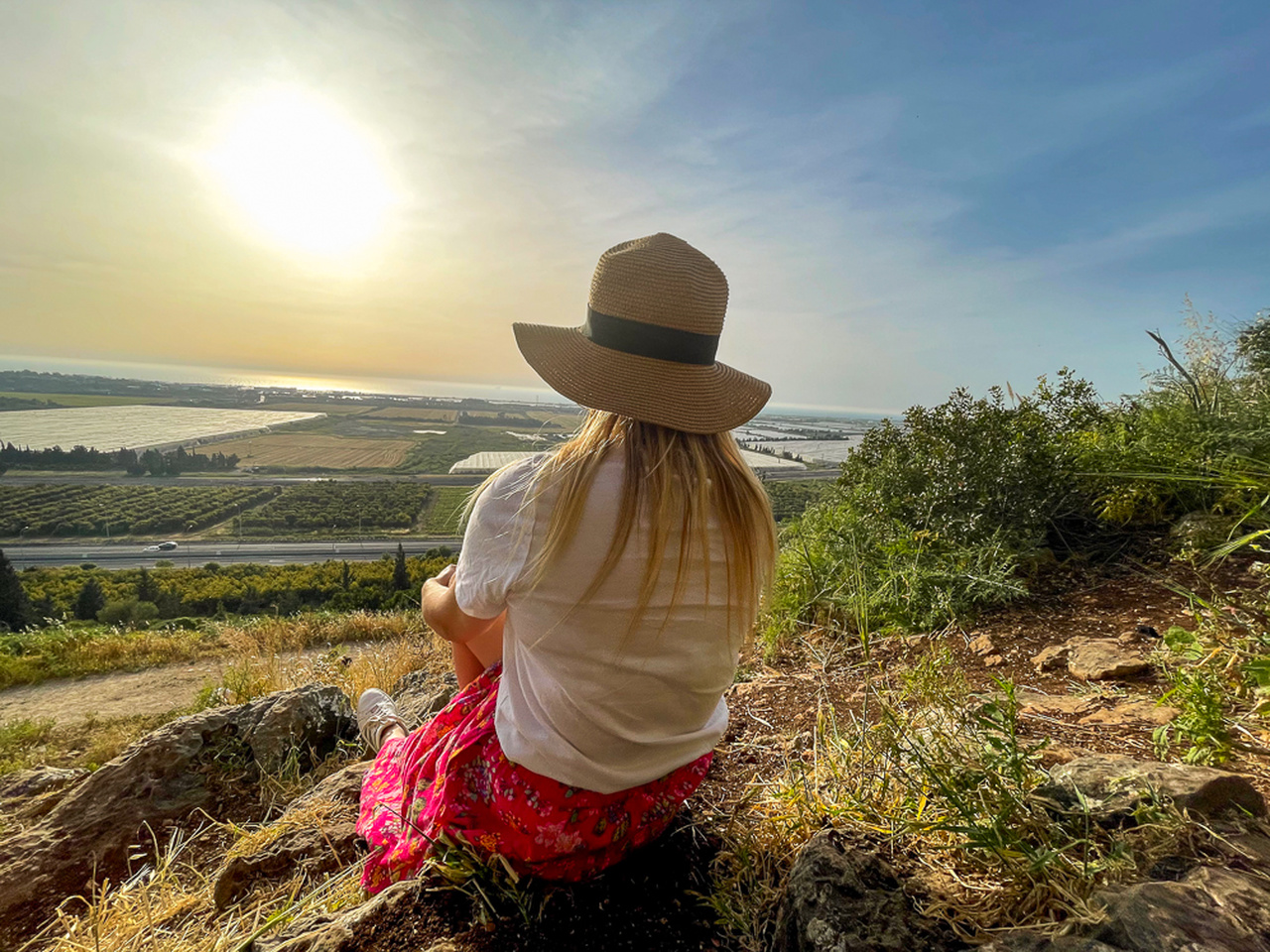 תצפית לעבר חוף דור - זכרון יעקב