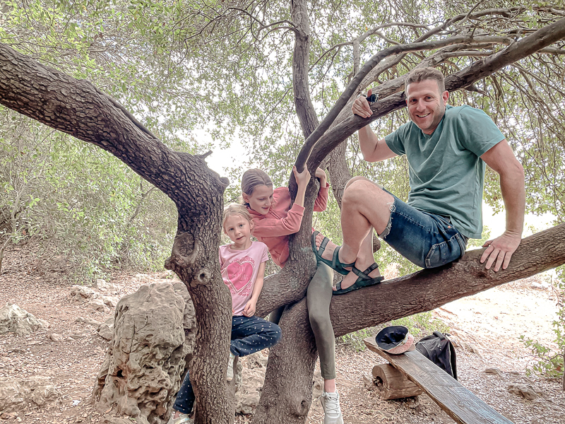 נחל קטלב מסלול משפחתי