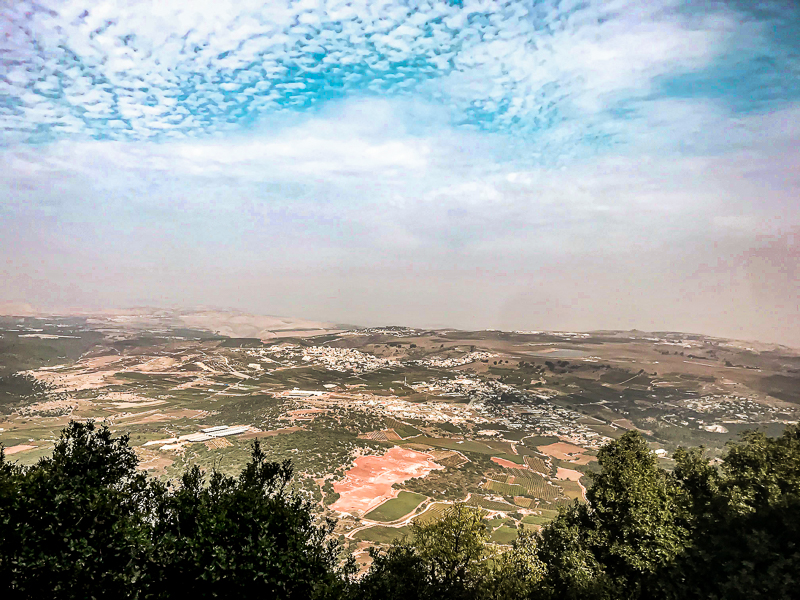 שביל הפסגה הר מירון